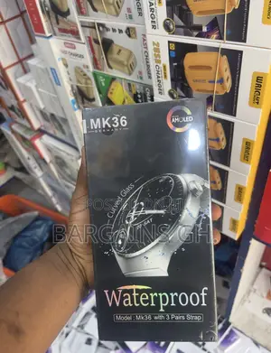 Mk36 Waterproof Smart Watch With Curved Screen