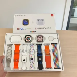 I-20 Ultra Smartwatch 10 in 1 Set (663637)
