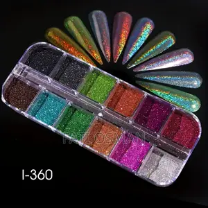 Holographic Powder Set for Nails